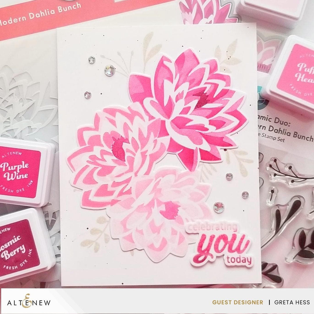 Dynamic Duo: Modern Dahlia & Add-on Die Bundle