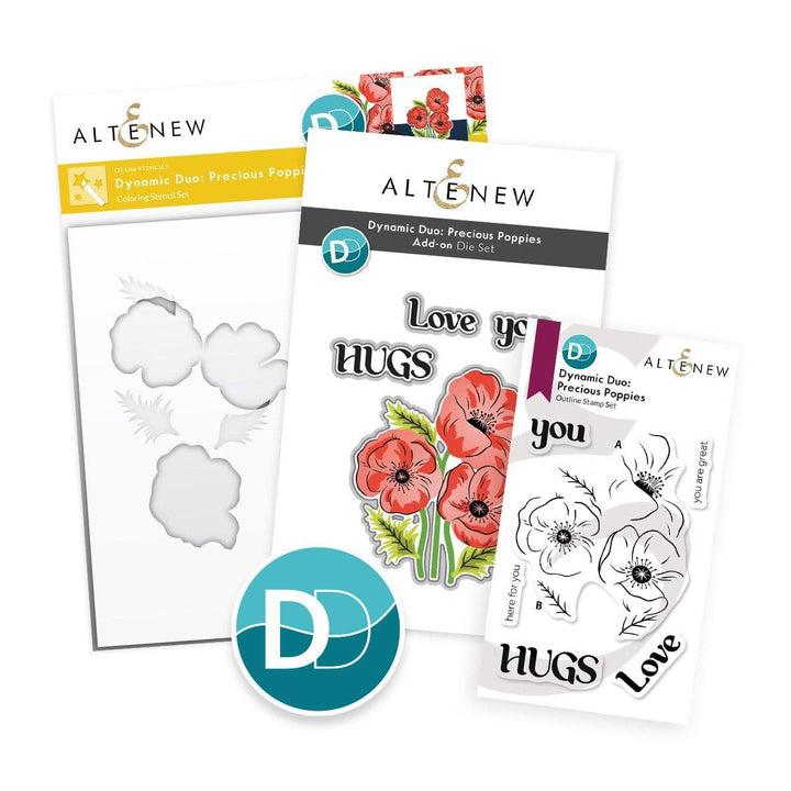 Dynamic Duo: Precious Poppies & Add-on Die Bundle