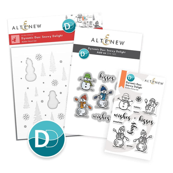 Altenew Dynamic Duo Bundle Dynamic Duo: Snowy Delight & Add-on Die Bundle