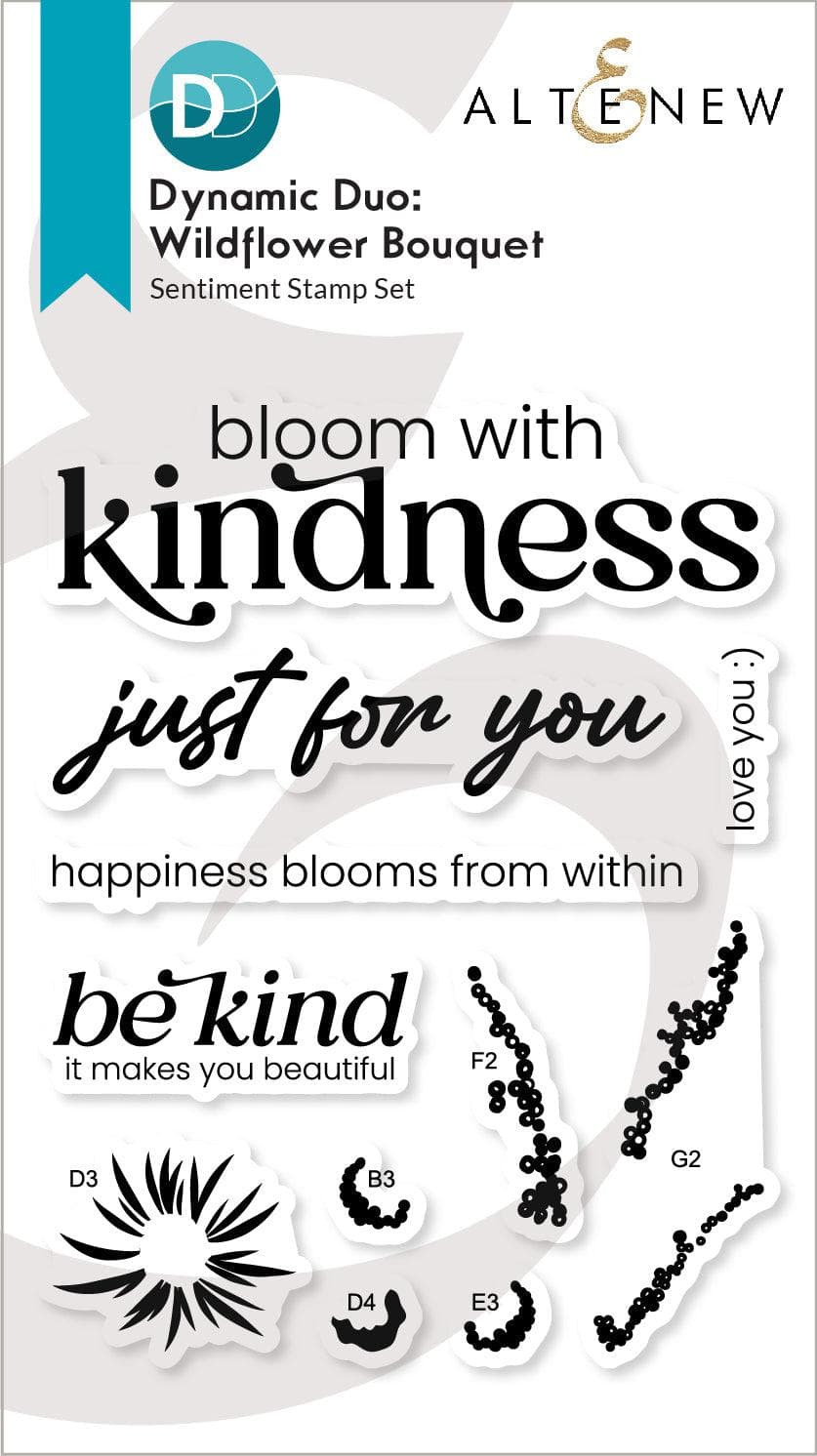 Altenew Dynamic Duo Bundle Dynamic Duo: Wildflower Bouquet & Add-on Die Bundle
