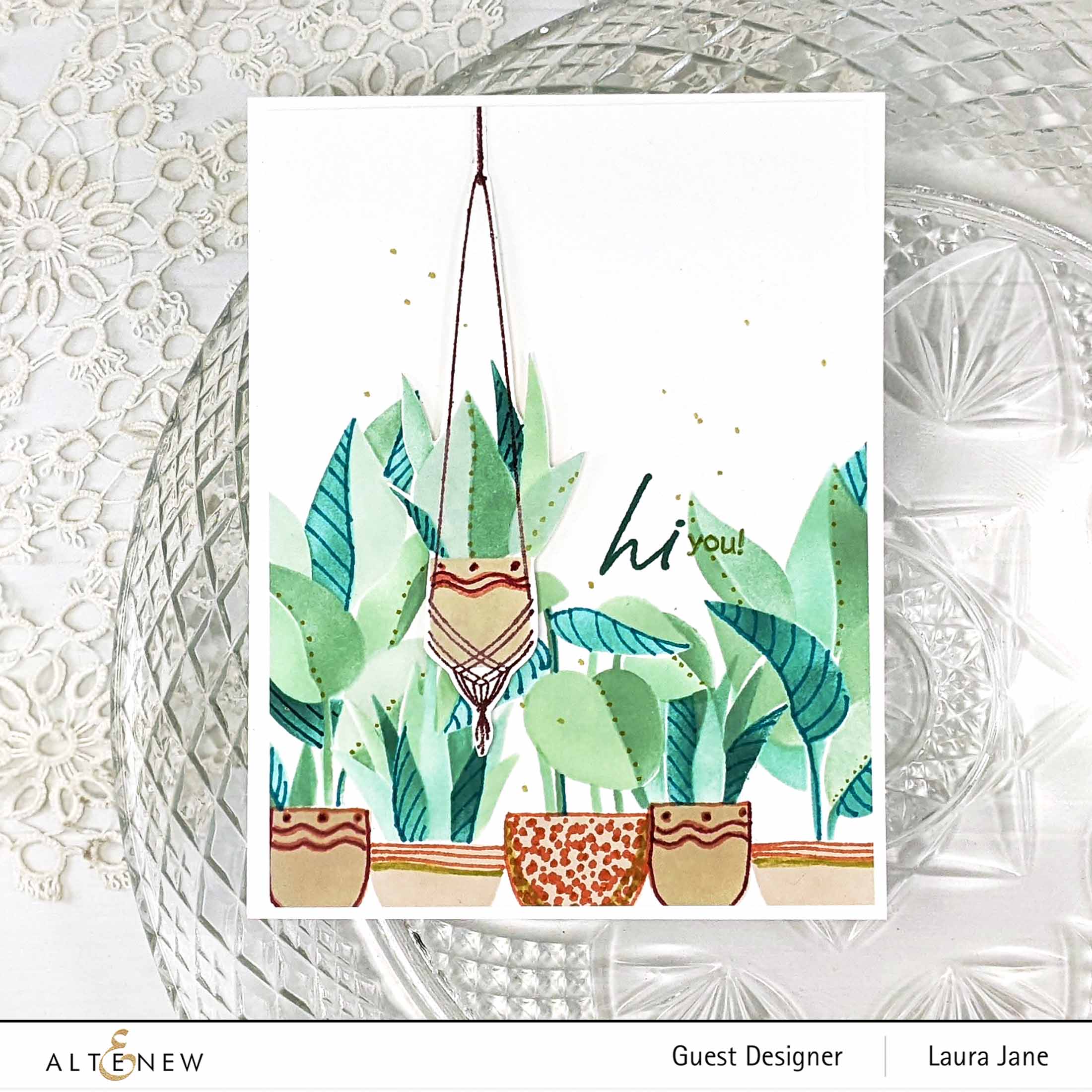 Dynamic Duo: Hanging Houseplants | Altenew