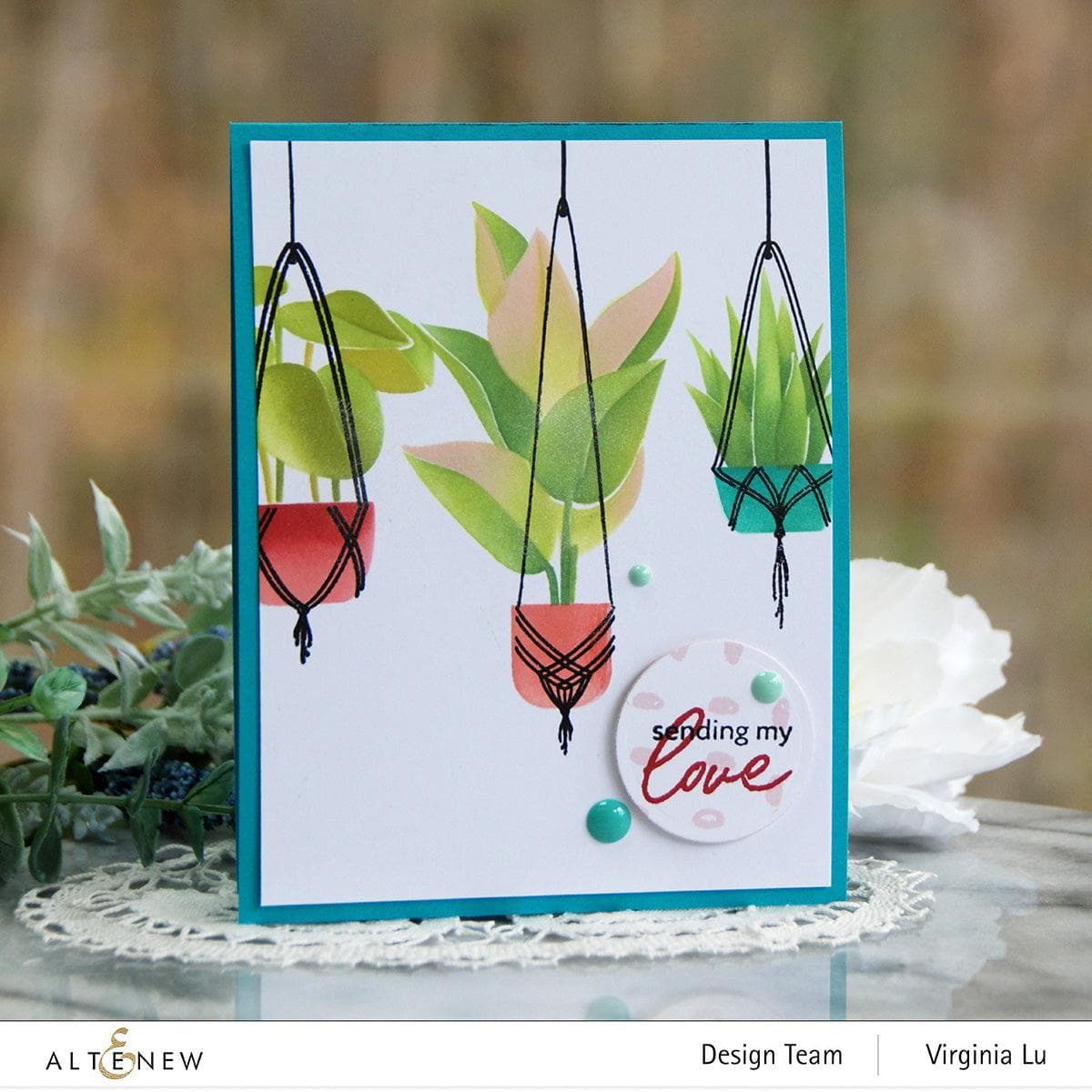 Dynamic Duo: Hanging Houseplants | Altenew