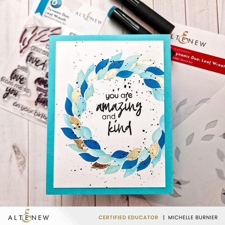 Altenew Dynamic Duo Dynamic Duo: Leaf Wreath