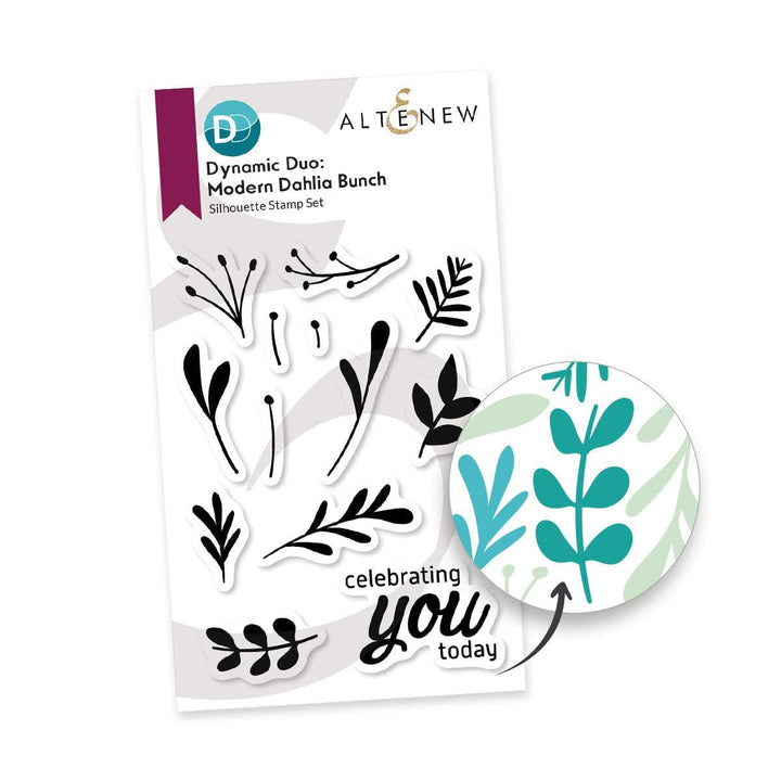 Dynamic Duo: Modern Dahlia