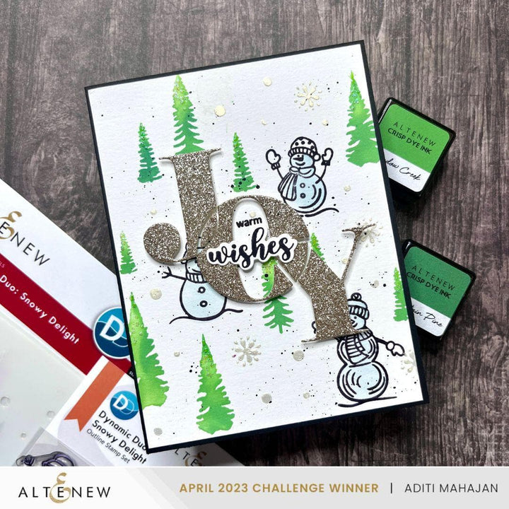 Altenew Dynamic Duo Dynamic Duo: Snowy Delight