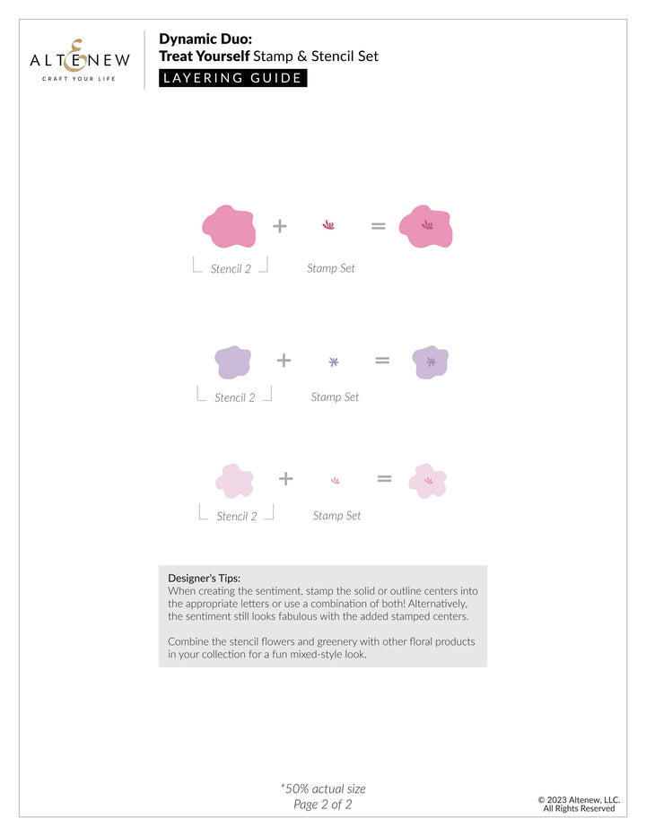 Altenew Spark Joy Dynamic Duo: Treat Yourself