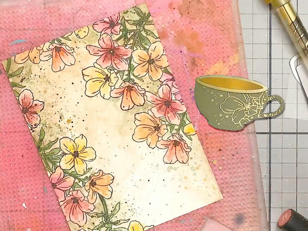 Cut out the stamped image, use the die on its own or with other sets.