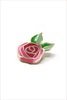 PinSource Embellishments Bamboo Rose Enamel Pin