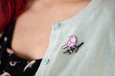 PinSource Embellishments Birds of a Feather Enamel Pin