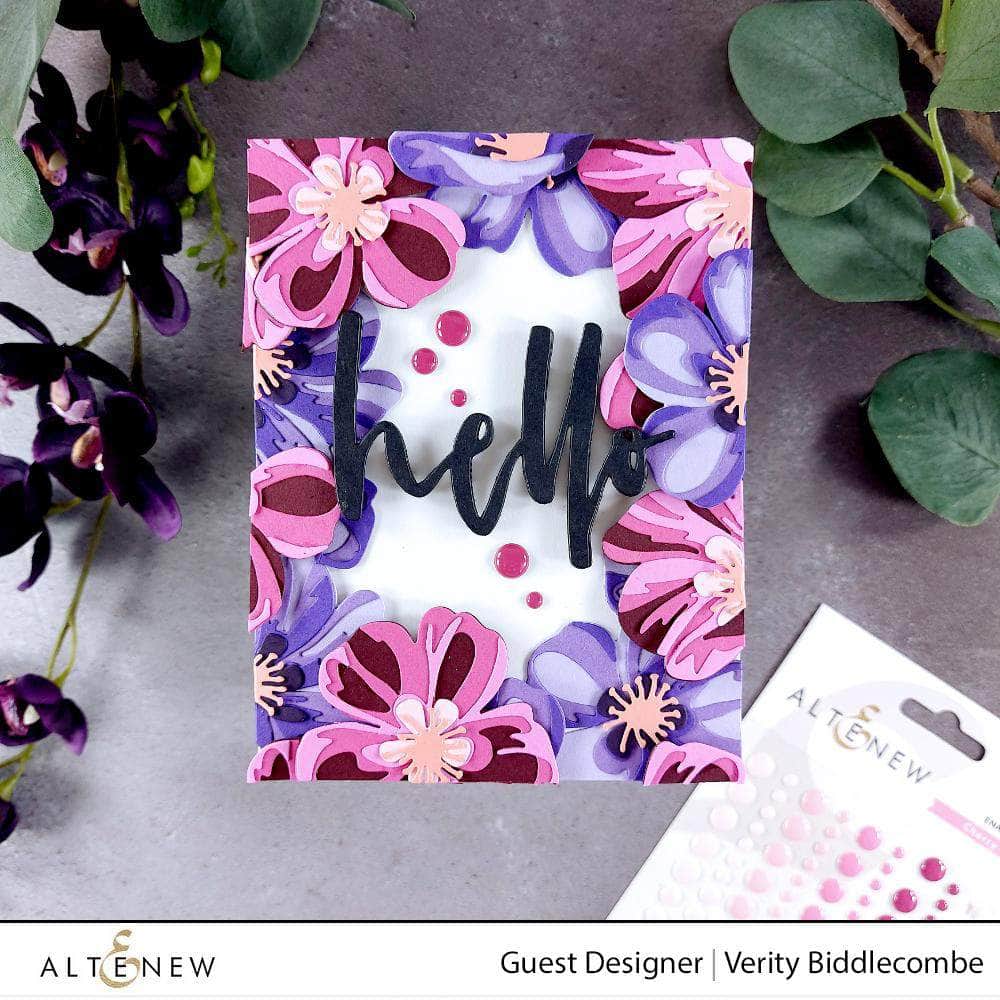 Chinesecrafts Embellishments Cherry Blossom Enamel Dots