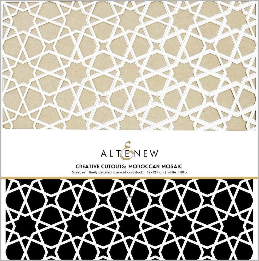 Chinesecrafts Embellishments Creative Cutouts: Moroccan Mosaic