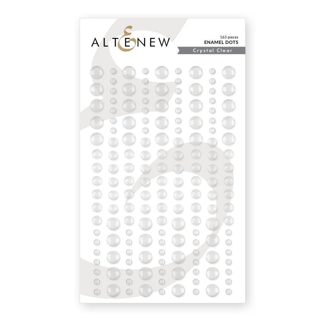 Crystal Clear Enamel Dots