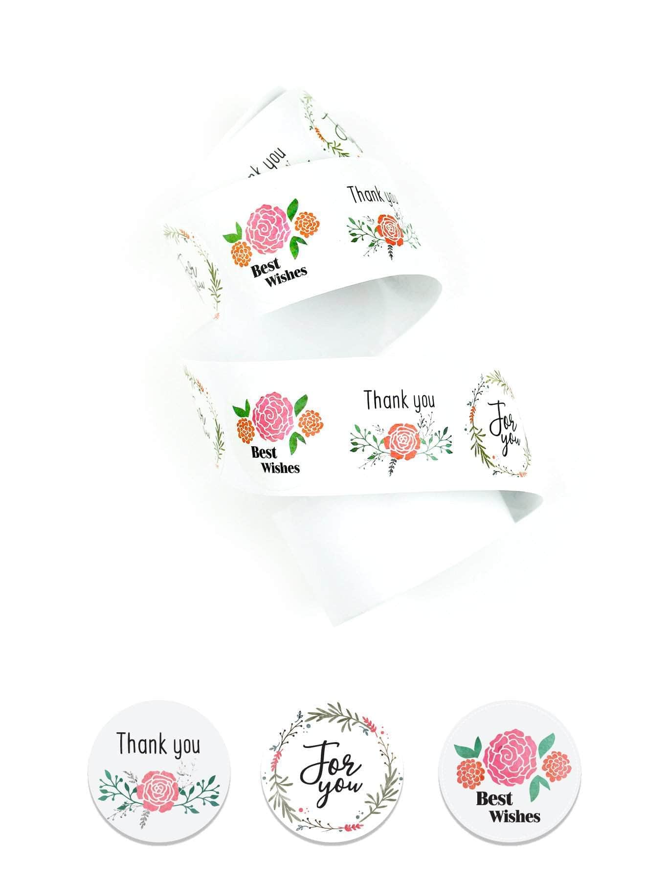 XF Tape Embellishments Delicate Blooms Stickers
