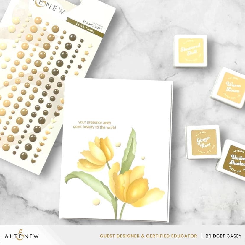 Earth Tones Enamel Dots