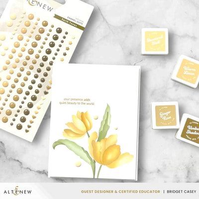 Earth Tones Enamel Dots