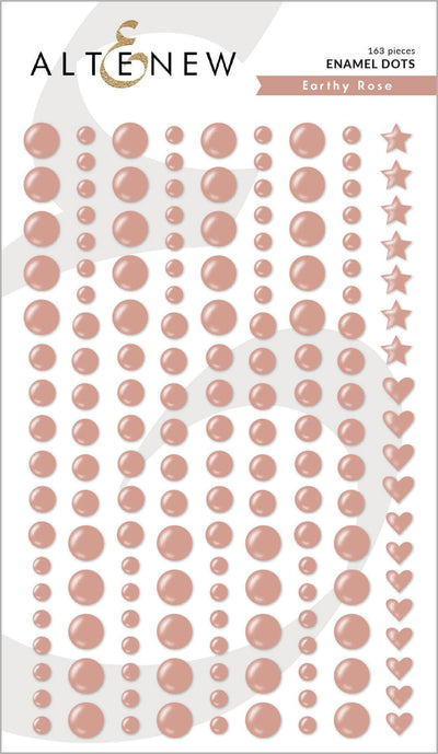 Earthy Rose Promo Enamel Dots