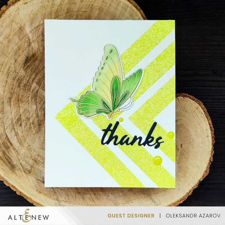 Electric Lemon Glitter Tape