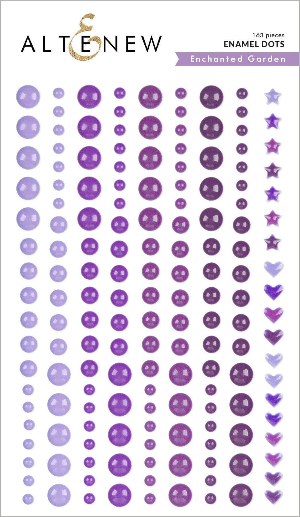 Chinesecrafts Embellishments Enchanted Garden Enamel Dots