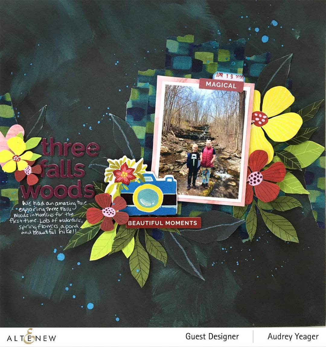 Chinesecrafts Embellishments Enjoy the Ride Chipboard Alphas