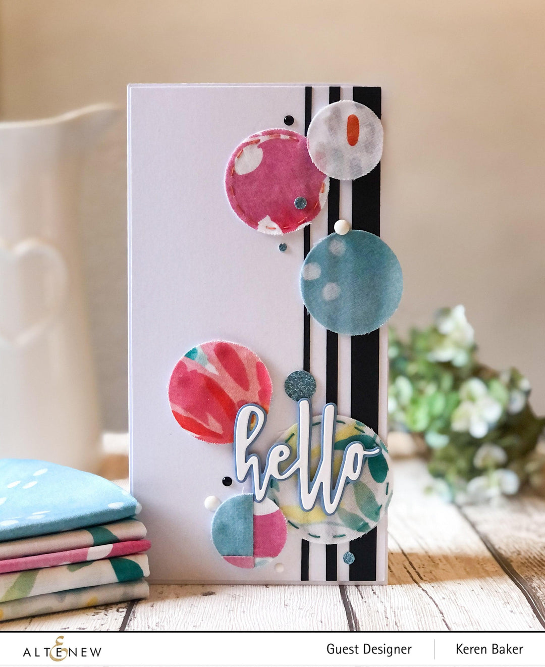 Chinesecrafts Embellishments Essential Black & White Enamel Dots