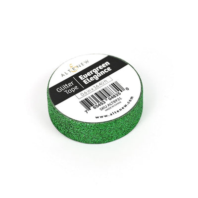 Evergreen Elegance Glitter Tape