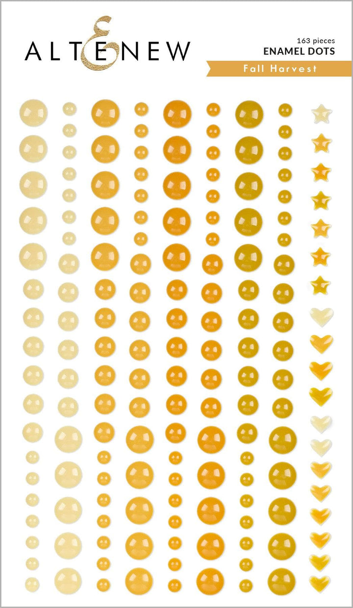 Chinesecrafts Embellishments Fall Harvest Enamel Dots