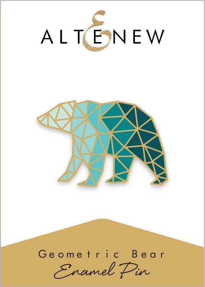 PinSource Embellishments Geometric Bear Enamel Pin
