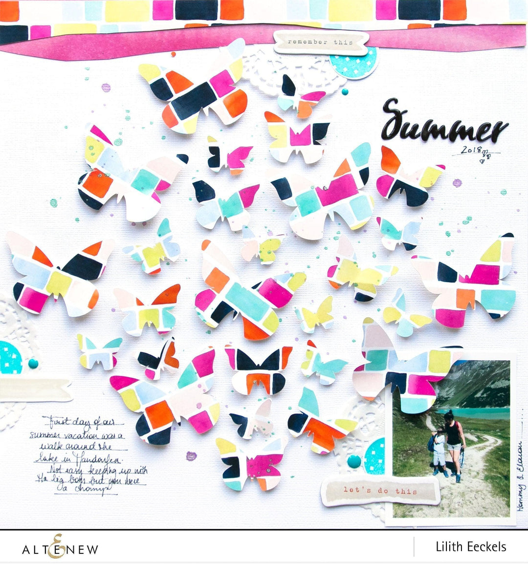 Altenew Embellishments Live Your Dream Wood Epoxy Buttons