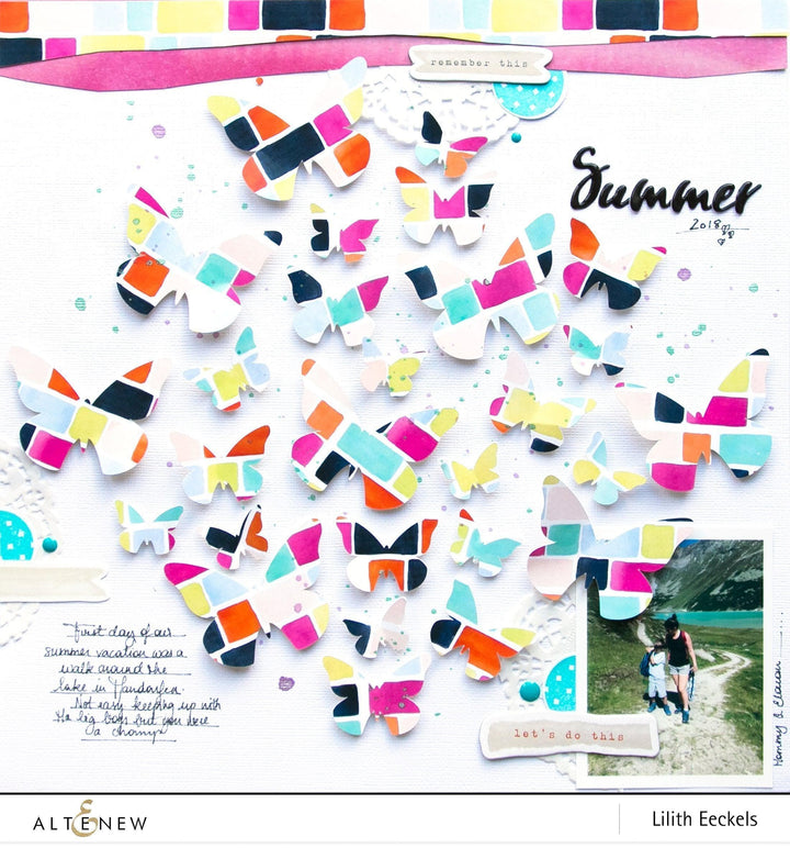 Altenew Embellishments Live Your Dream Wood Epoxy Buttons