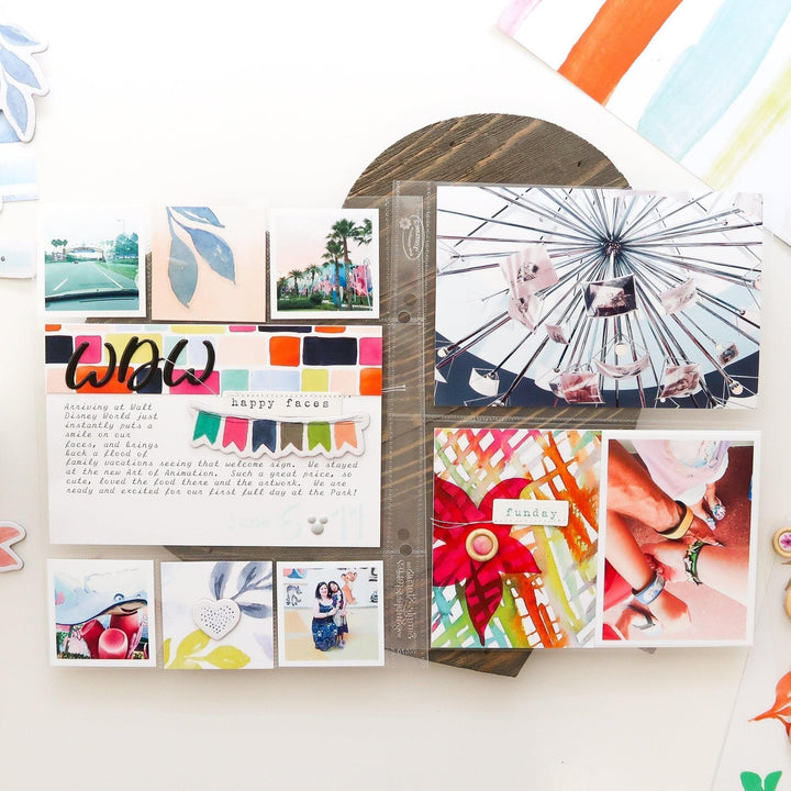 Altenew Embellishments Live Your Dream Wood Epoxy Buttons