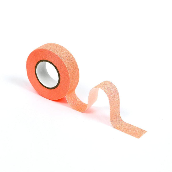 Mandarin Burst Glitter Tape