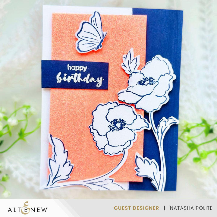 Mandarin Burst Glitter Tape