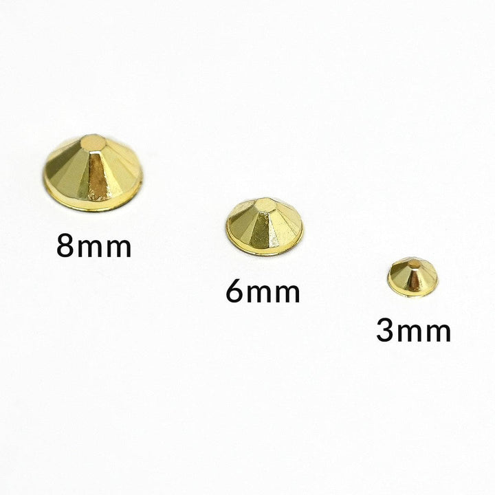 Metallic Gold & Silver Gem Sparkles