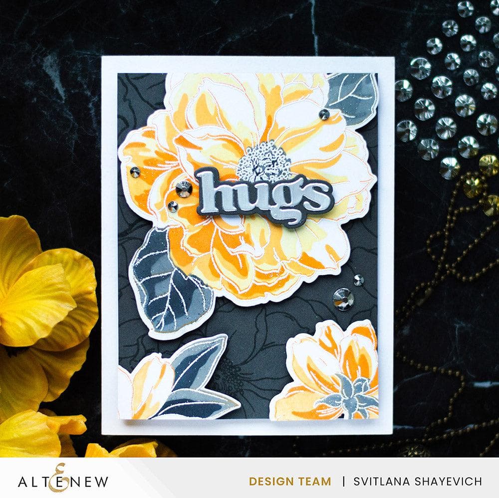 Metallic Gold & Silver Gem Sparkles