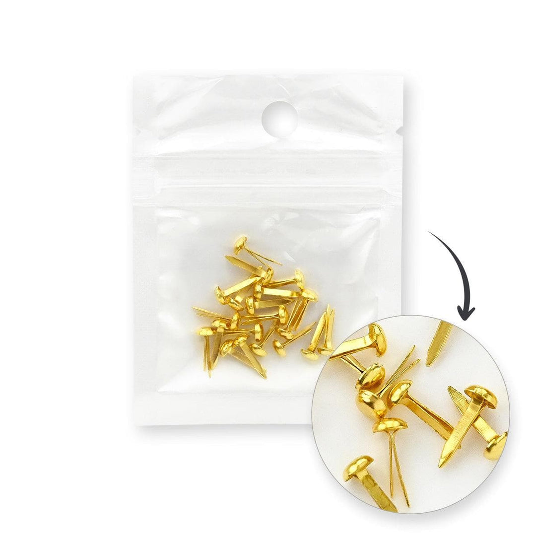 Mini Gold Brads