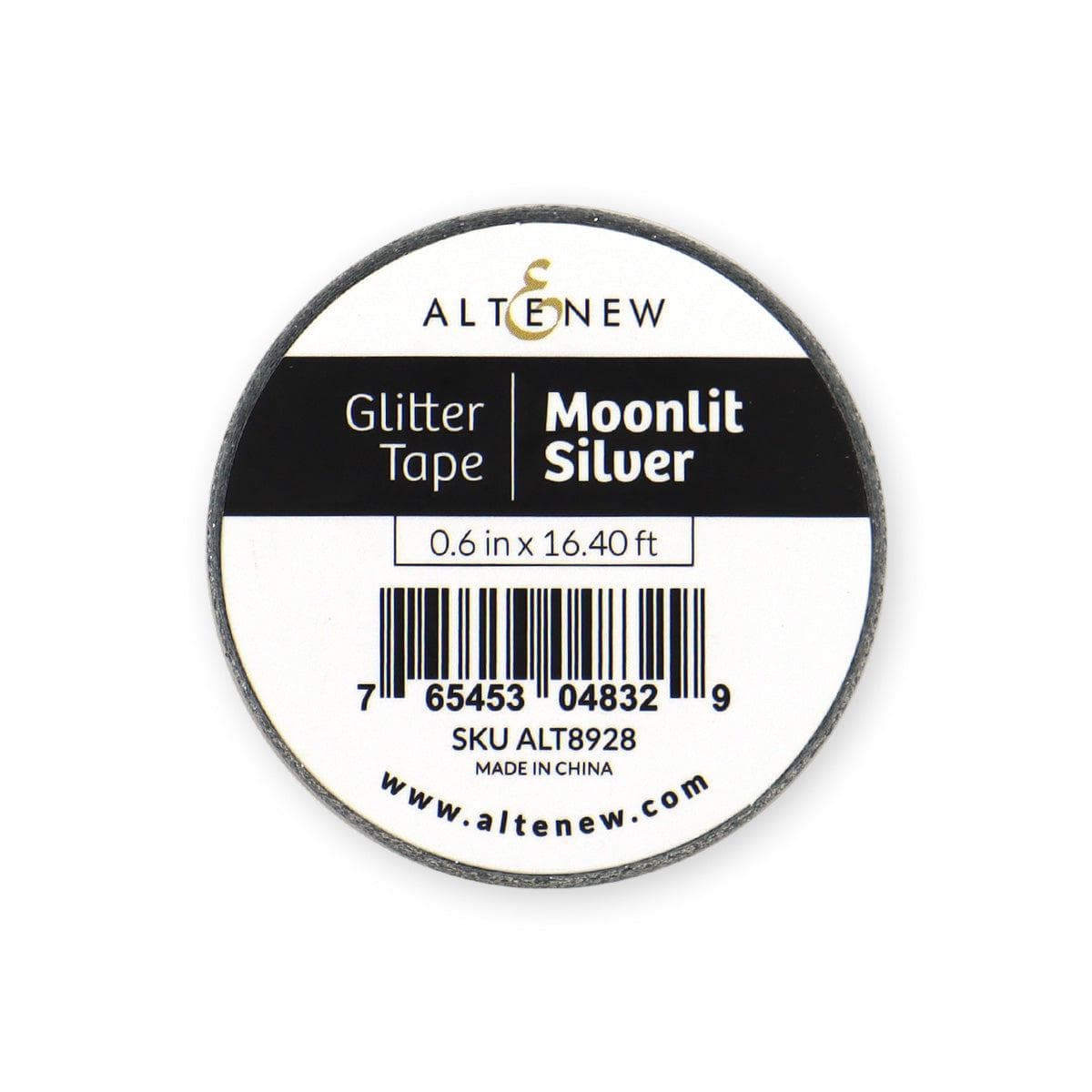 Moonlit Silver Glitter Tape