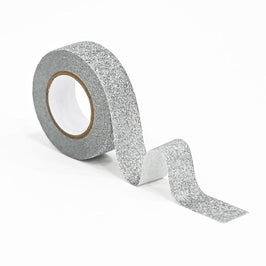 Moonlit Silver Glitter Tape