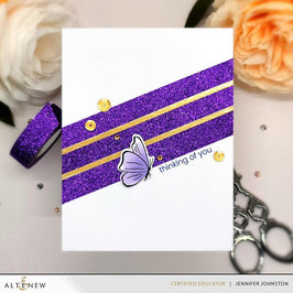 Mystic Purple Glitter Tape