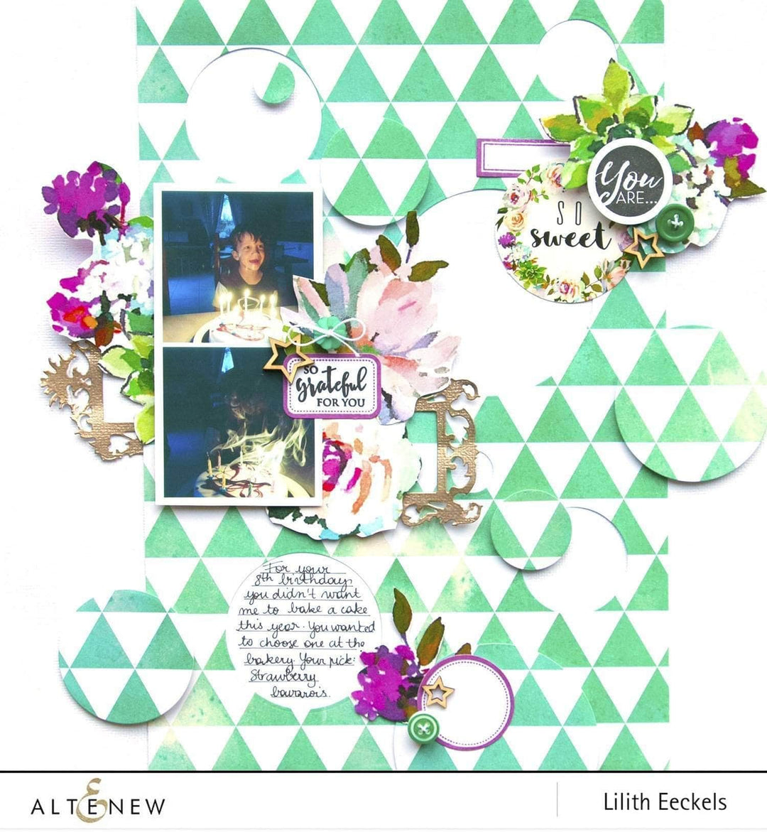 Altenew Embellishments Our Family Cardstock Die Cuts