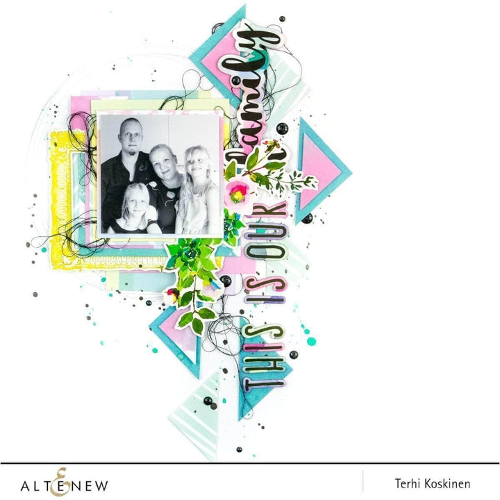 Altenew Embellishments Our Family Stickers