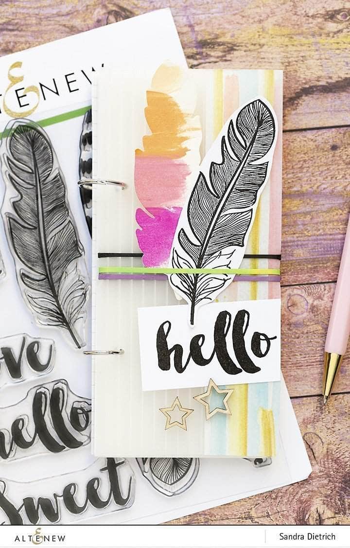 Altenew Embellishments Our Family Wooden Veneers