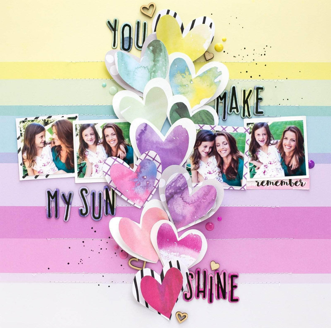 Altenew Embellishments Our Family Wooden Veneers