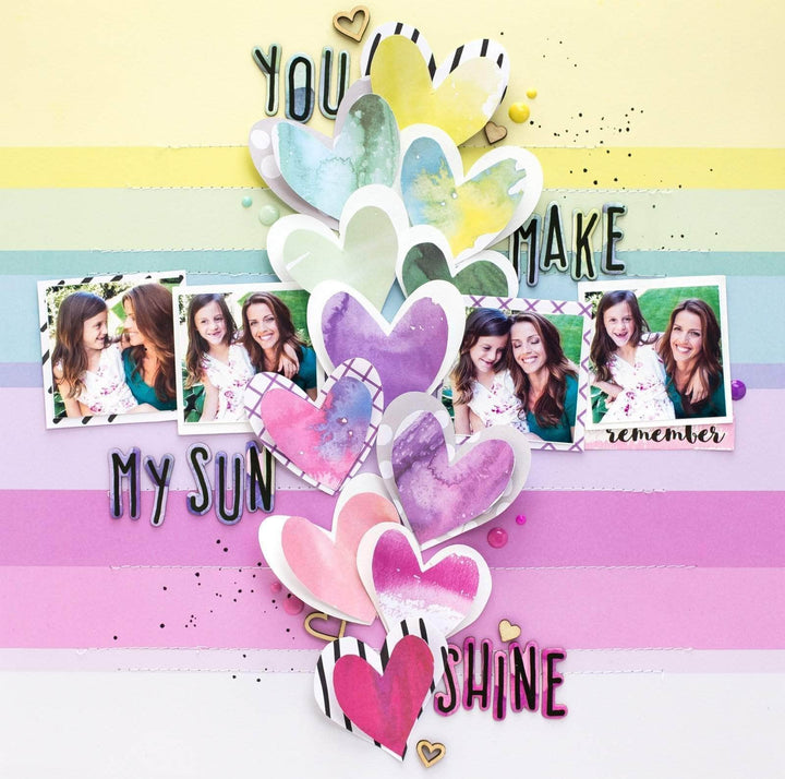 Altenew Embellishments Our Family Wooden Veneers