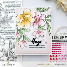 Pink Tourmaline Gem Sparkles