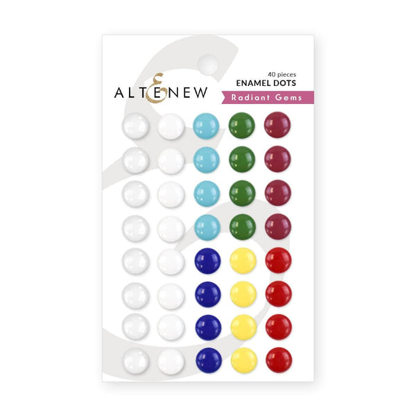 Radiant Gems Enamel Dots - Mini (Stampwheel Companion)
