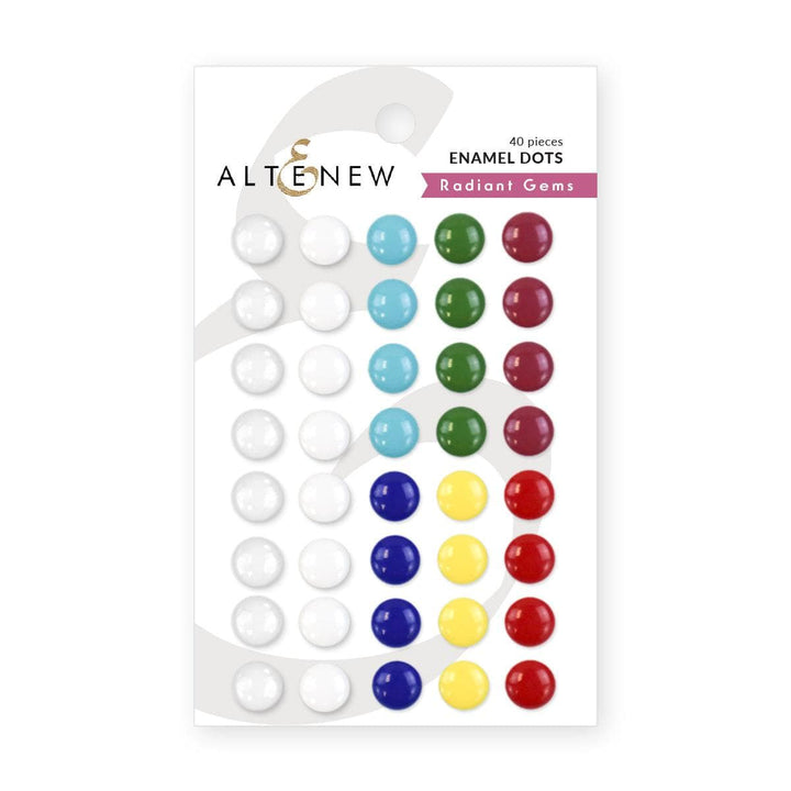 Radiant Gems Enamel Dots - Mini (Stampwheel Companion)