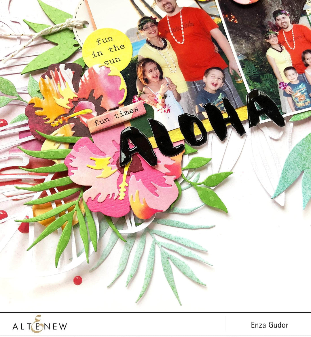 Altenew Embellishments Reflection Collection Alphabet Puffy Sticker Sheets