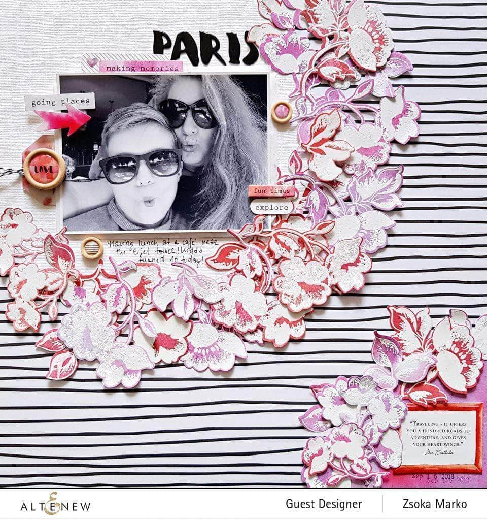 Altenew Embellishments Reflection Collection Alphabet Puffy Sticker Sheets