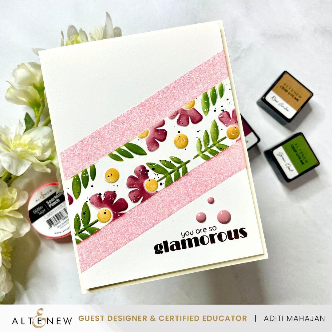 Sandy Blush Enamel Dots