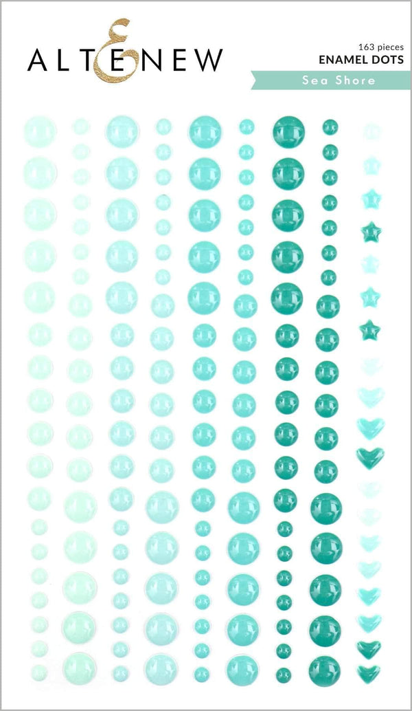 Chinesecrafts Embellishments Sea Shore Enamel Dots